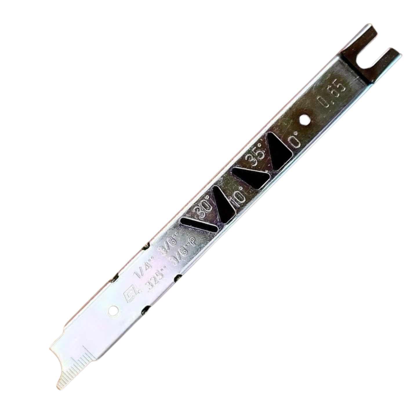Genuine STIHL Chainsaw Filing Gauge & Depth Tool (1110 893 4000) - 1/4", .325", 3/8"