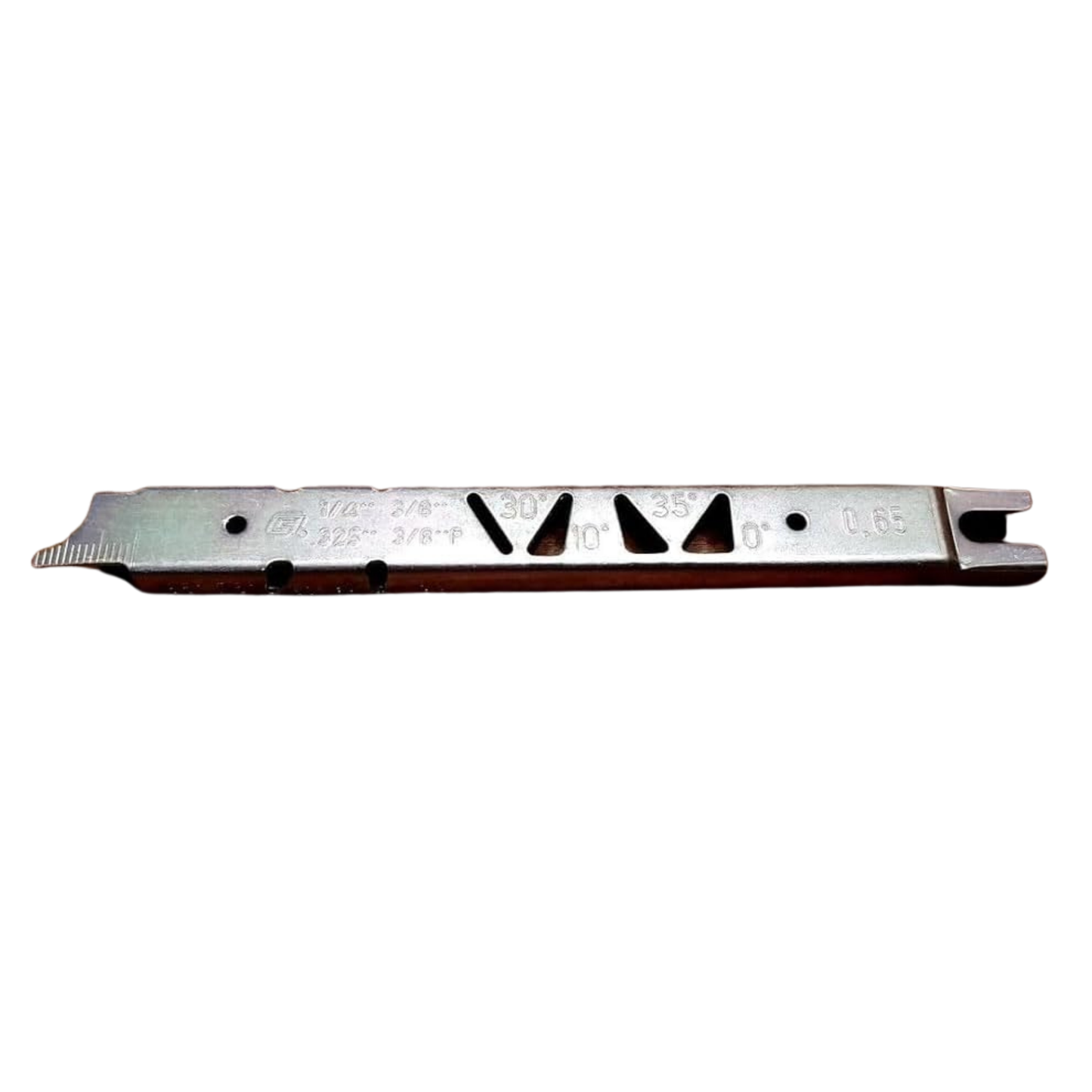 Genuine STIHL Chainsaw Filing Gauge & Depth Tool (1110 893 4000) - 1/4", .325", 3/8"