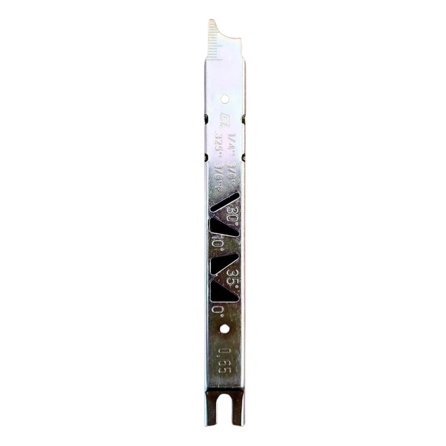 Genuine STIHL Chainsaw Filing Gauge & Depth Tool (1110 893 4000) - 1/4", .325", 3/8"