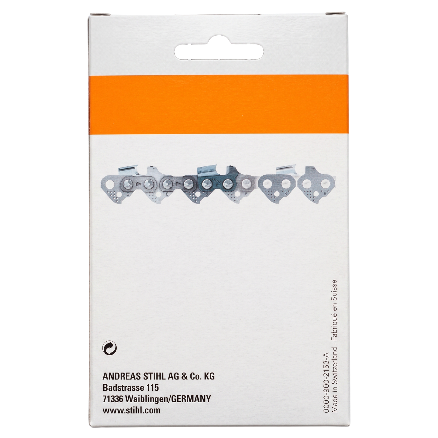 Genuine  STIHL 20" Chainsaw Chain 36 RS 72 - 3/8" Pitch, .063" Gauge, 72 Drive Links OEM