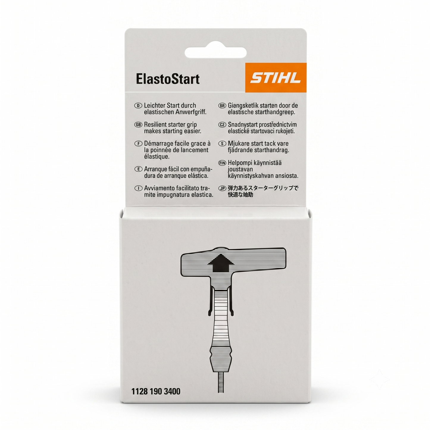 Genuine STIHL OEM ElastoStart Starter Grip 1128 190 3400 for 044, 046, MS440, MS460