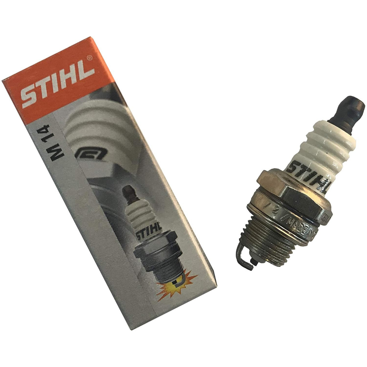 Genuine STIHL M14 Spark Plug 0000 400 7016 (2-Pack)